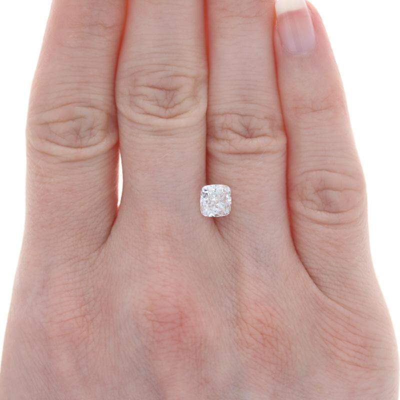 Loose Diamond - Cushion Cut 1.50ct GIA F SI1 Solitaire In New Condition For Sale In Greensboro, NC