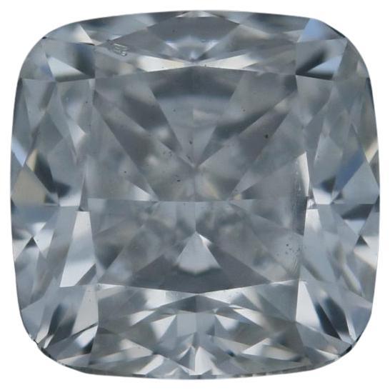 Solitaire taille coussin 1,50 carat GIA F SI1