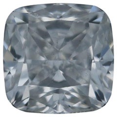 Solitaire taille coussin 1,50 carat GIA F SI1