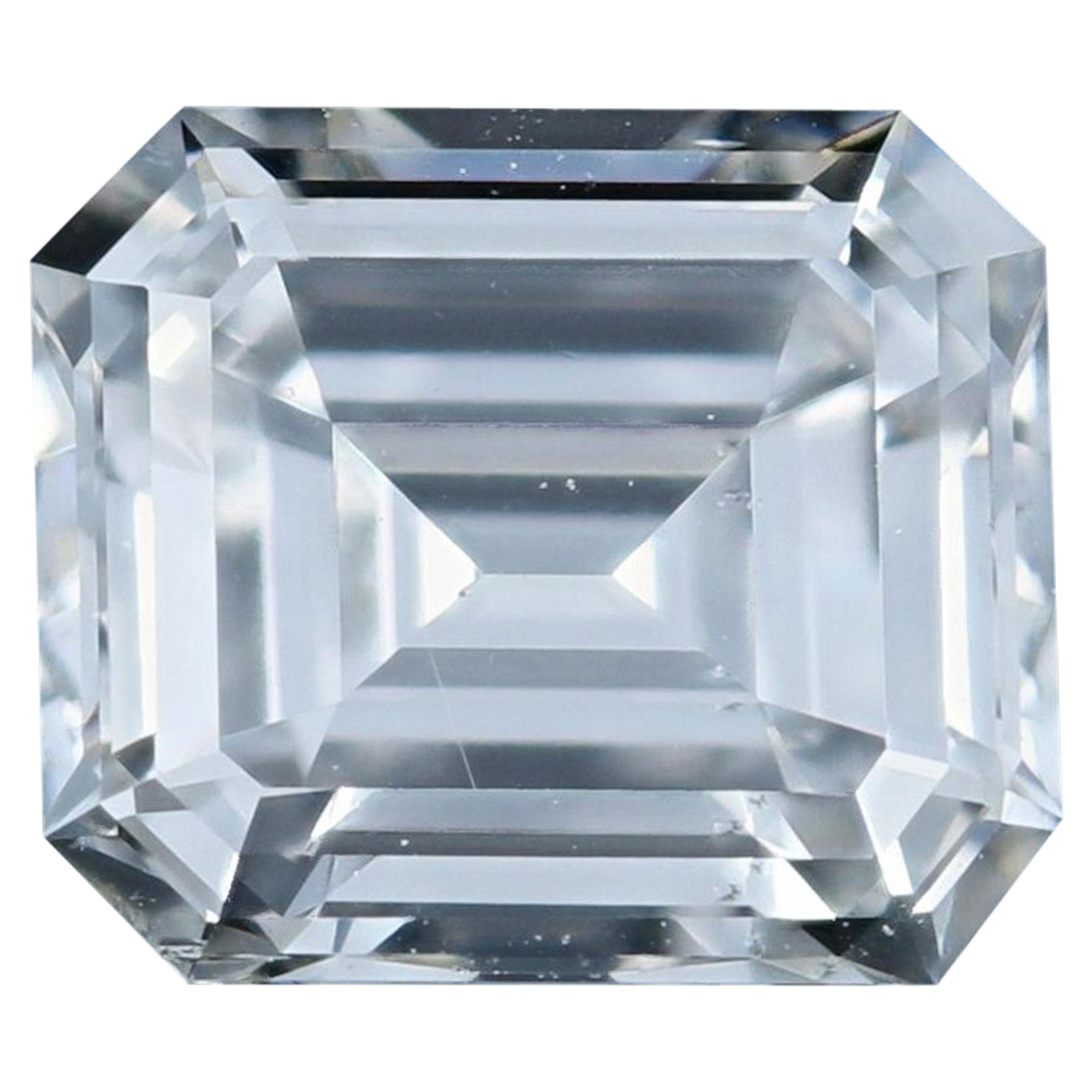 Loose Diamond, Emerald Cut 1.01 Carat GIA F SI1 Solitaire