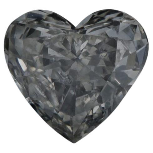 Loose Diamond - Heart .63ct GIA K I1 Solitaire For Sale