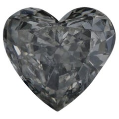 Diamant en vrac - cœur .63ct GIA K I1 Solitaire