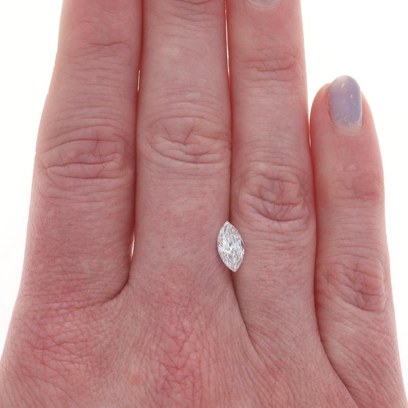 Taille Marquise Solitaire marquise 1,01 carat certifié GIA G SI2 en vente