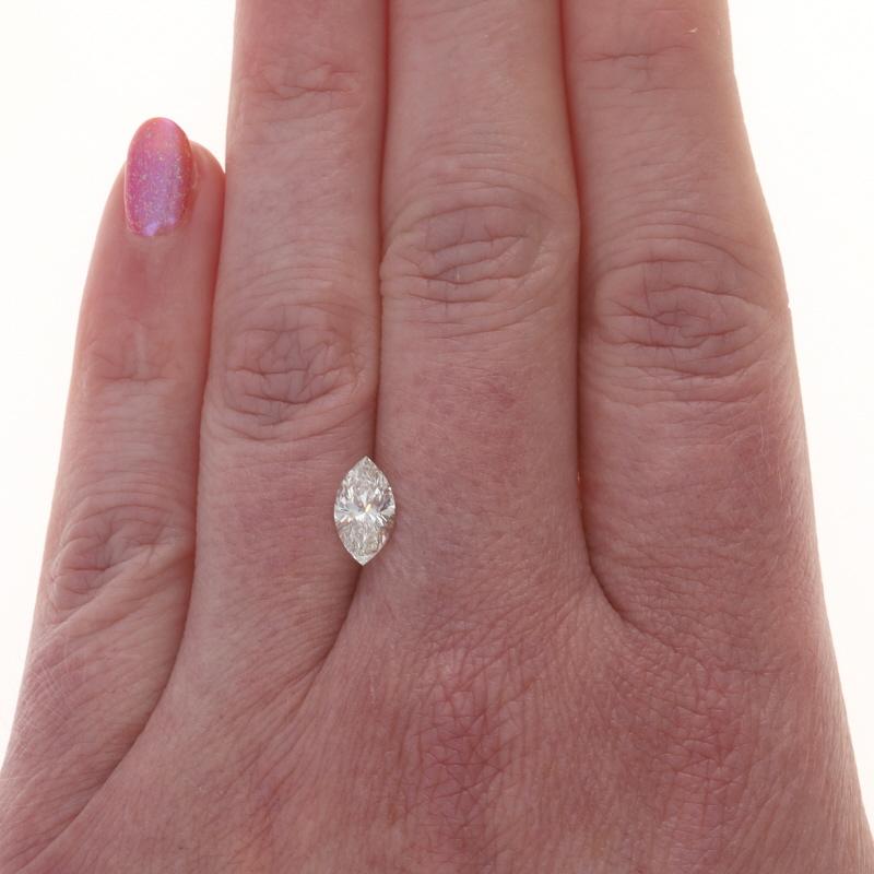 Marquise Cut Loose Diamond - Marquise 1.13ct GIA J I1 Solitaire For Sale