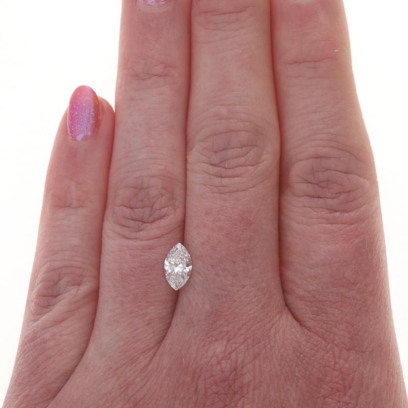 Marquise Cut Loose Diamond - Marquise .96ct GIA D I1 Solitaire For Sale