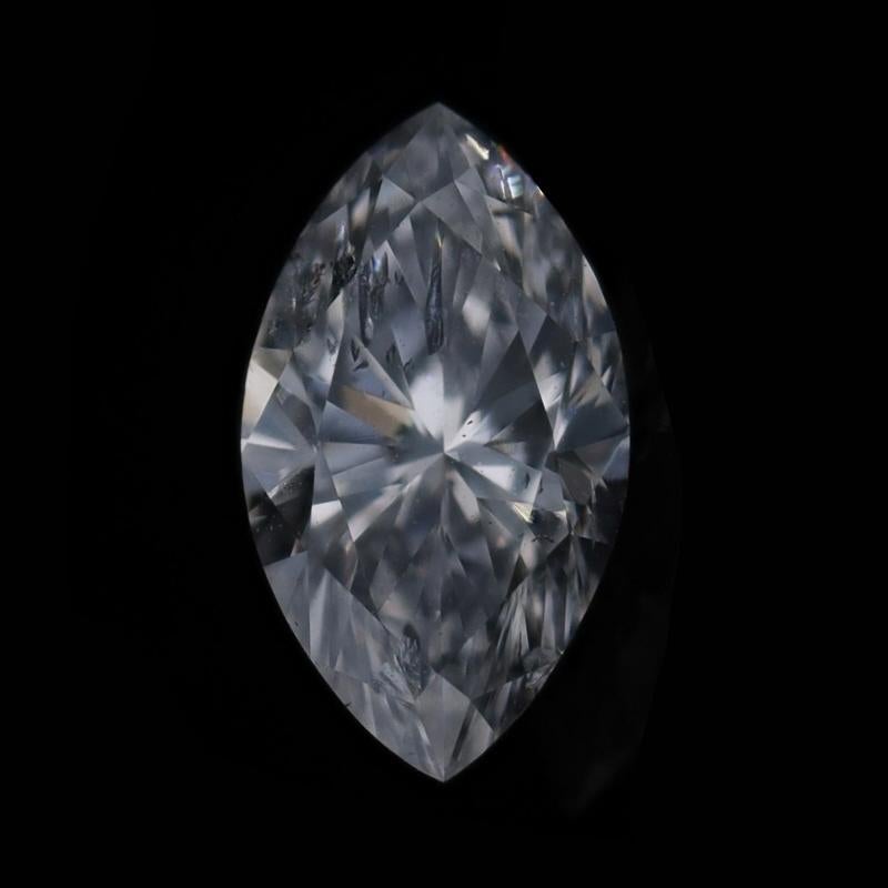 Loose Diamond - Marquise .96ct GIA D I1 Solitaire In Excellent Condition For Sale In Greensboro, NC