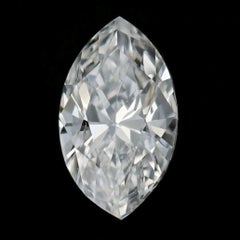 Loose Diamond, Marquise Cut .70 Carat GIA SI1 F Solitaire