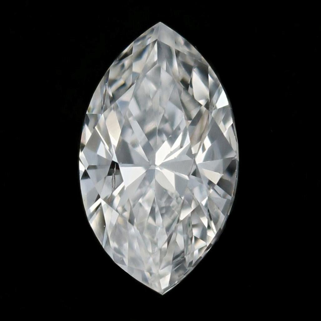 Loser Diamant, Marquise-Schliff .70 Karat GIA SI1 F Solitär (Marquiseschliff) im Angebot