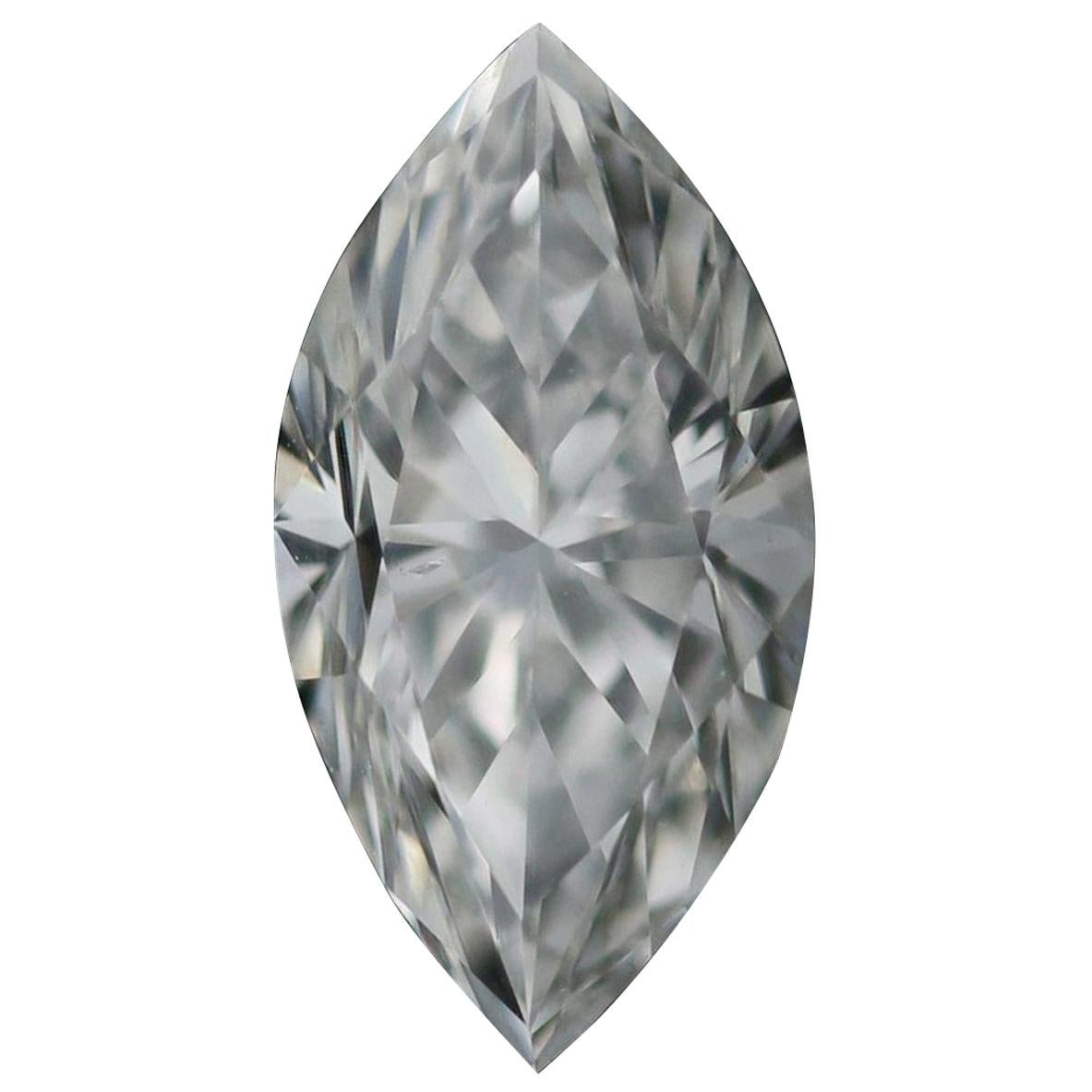 Loose Diamond, Marquise Cut .72 Carat GIA VS2 G Solitaire