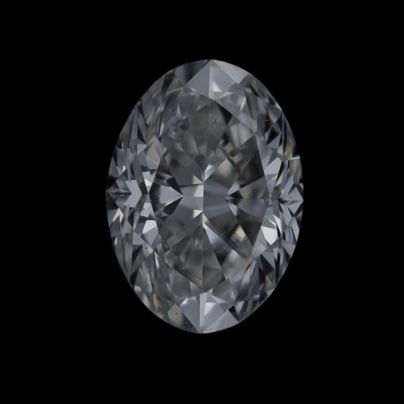 Loose Diamond Oval 1.20ct GIA F SI1 Solitaire In Excellent Condition For Sale In Greensboro, NC