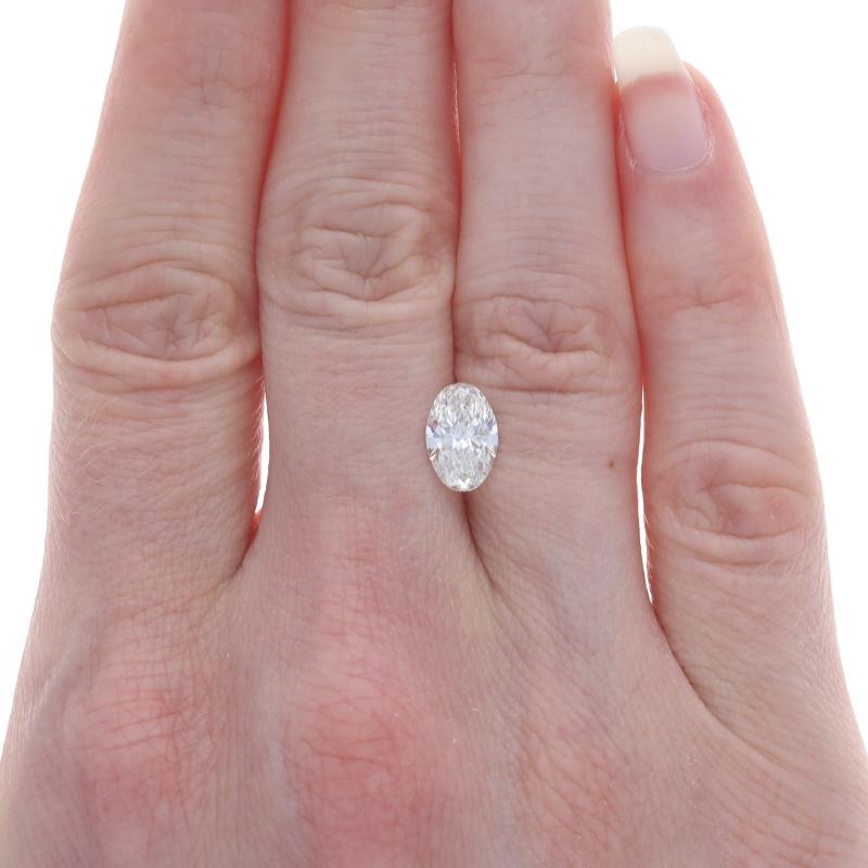 Taglio ovale Diamante sfuso - Solitario ovale 1,51ct GIA G SI2 in vendita
