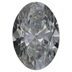 Loser Diamant - Oval 1,51 Karat GIA J SI2 Solitär