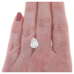 Loose Diamond Pear 3.00ct GIA J SI1 Solitaire
