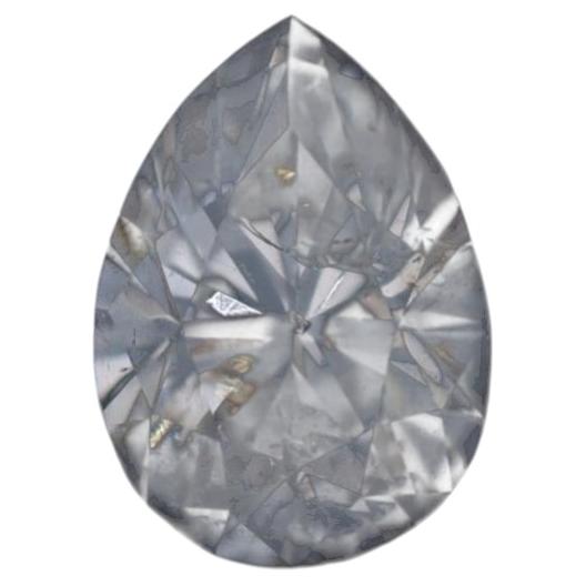Loose Diamond - Pear .58ct GIA F I1 Solitaire For Sale