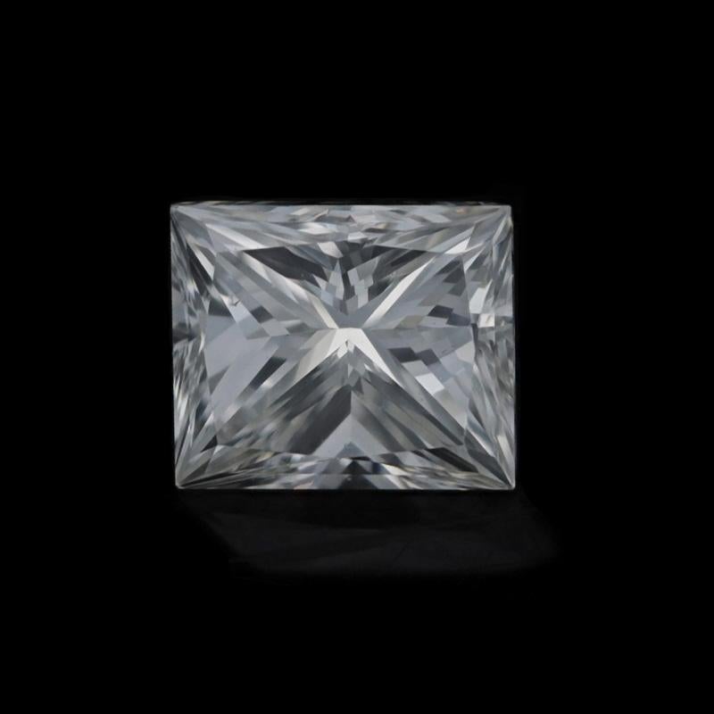 Diamante sfuso - Solitario Princess 1.00ct GIA I VS2 In condizioni Nuovo in vendita a Greensboro, NC