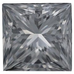 Diamant brut - Princesse 1,01ct GIA G SI2 Solitaire