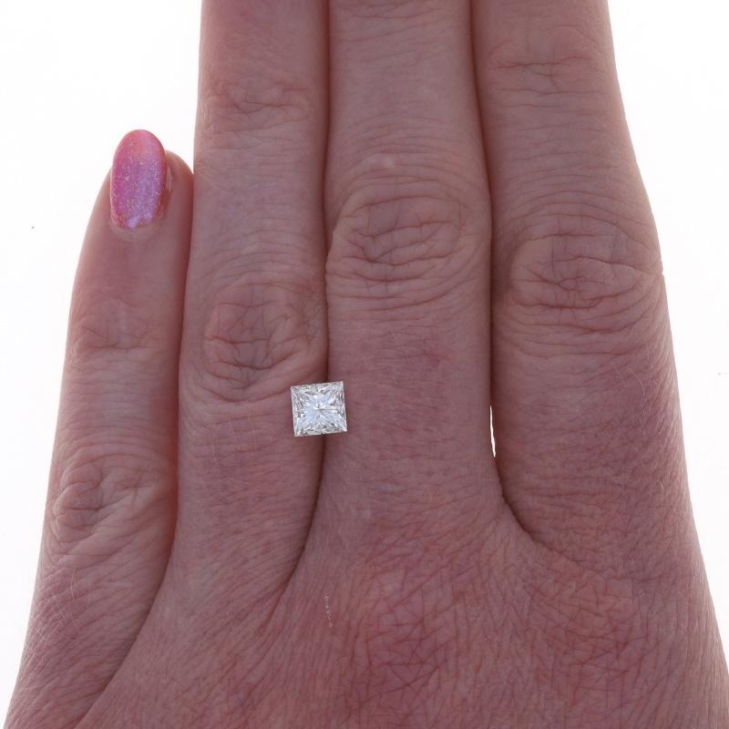 Princess Cut Loose Diamond - Princess 1.04ct GIA D VVS2 Solitaire For Sale