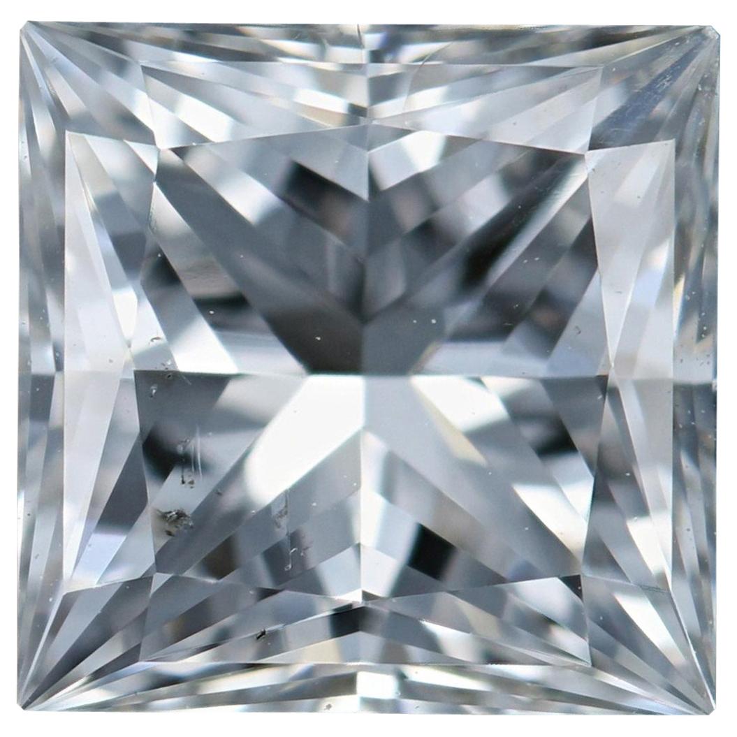 Loose Diamond, Princess Cut 1.49 Carat GIA SI2 G Solitaire
