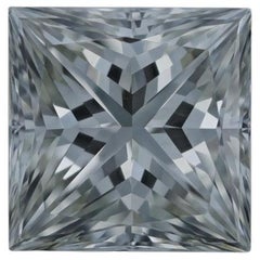 Diamant brut - Princesse 5.08ct GIA L VS2 Solitaire