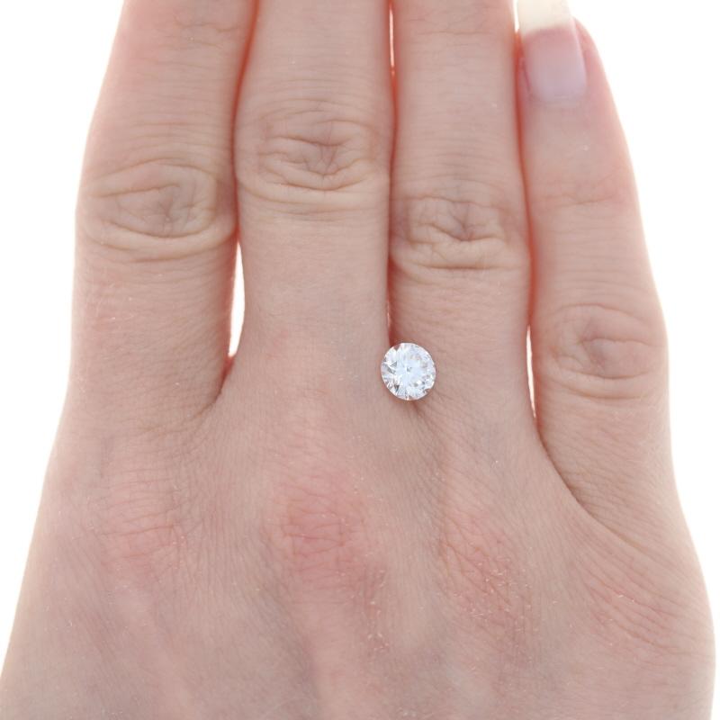 Round Cut Loose Diamond - Round Brilliant 1.03ct GIA E VS1 Solitaire For Sale