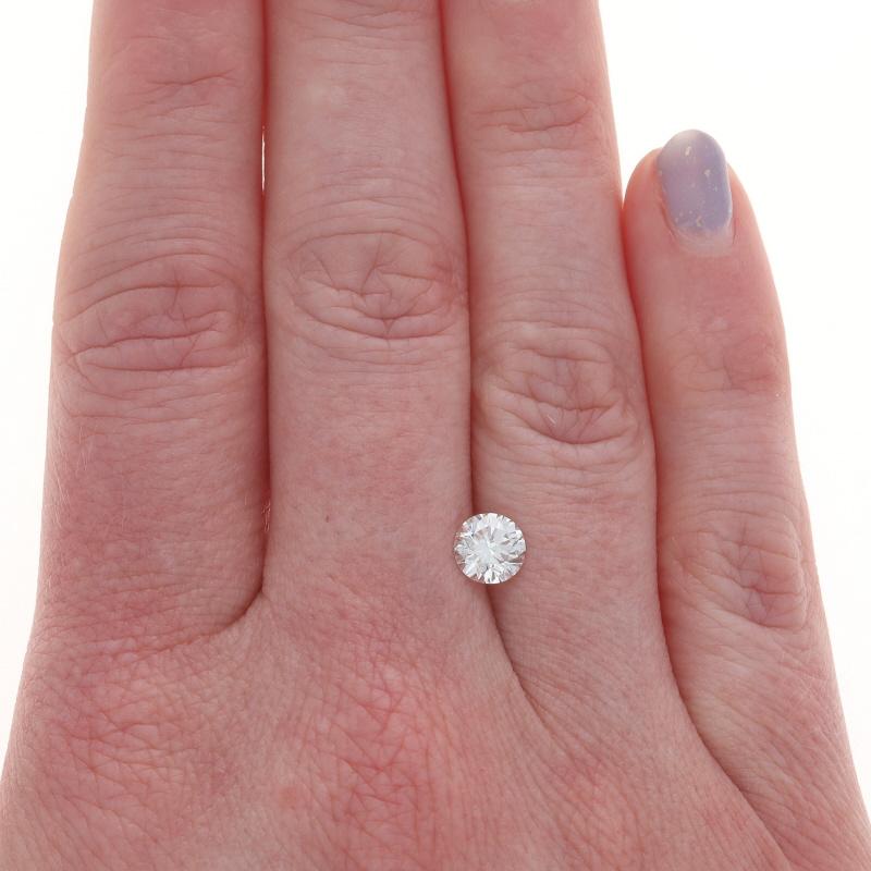 Taille ronde Diamant en vrac - Brilliante ronde 1.04ct GIA SI1 I Solitaire en vente