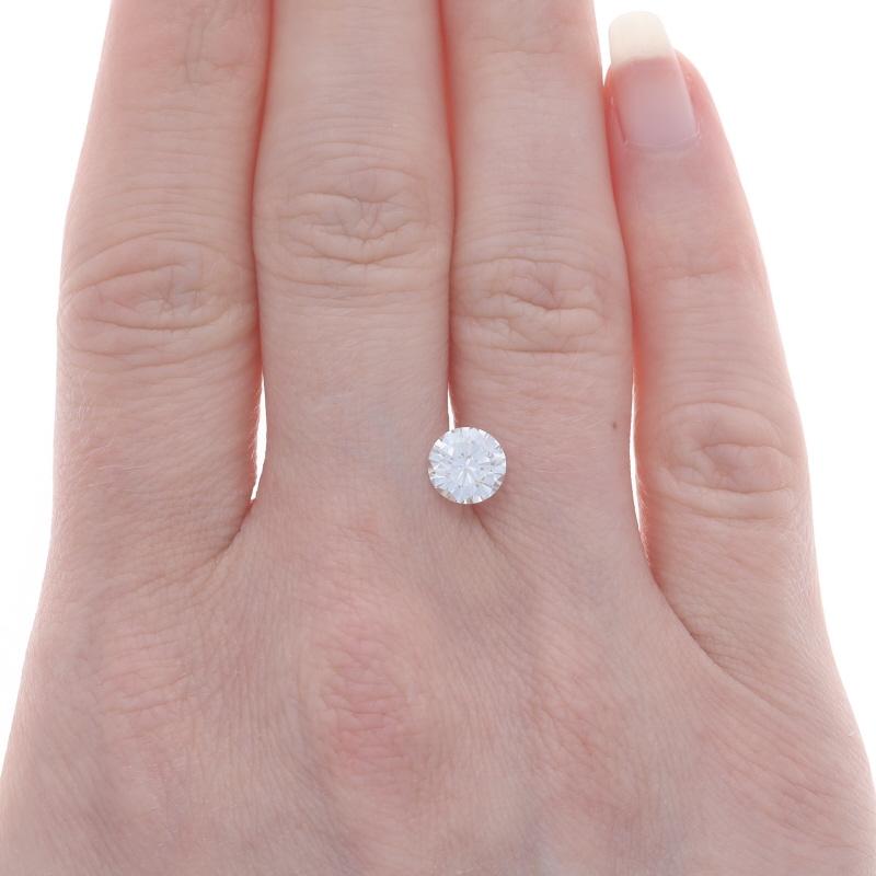 Taglio rotondo Diamante sfuso - Brillante rotondo 1,19ct GIA G SI1 Solitario in vendita