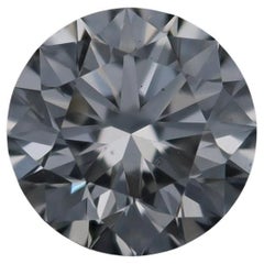 Diamant brut rond 1.19ct GIA H I1 Solitaire