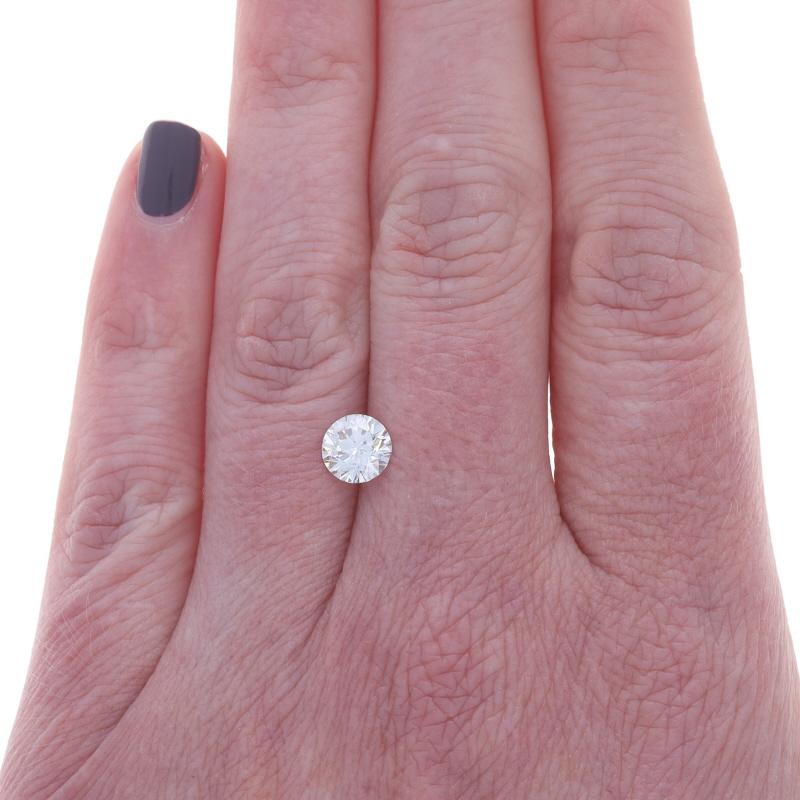 Loser Diamant - Runder Brillant 1,22ctw GIA D I1 Solitär (Rundschliff) im Angebot