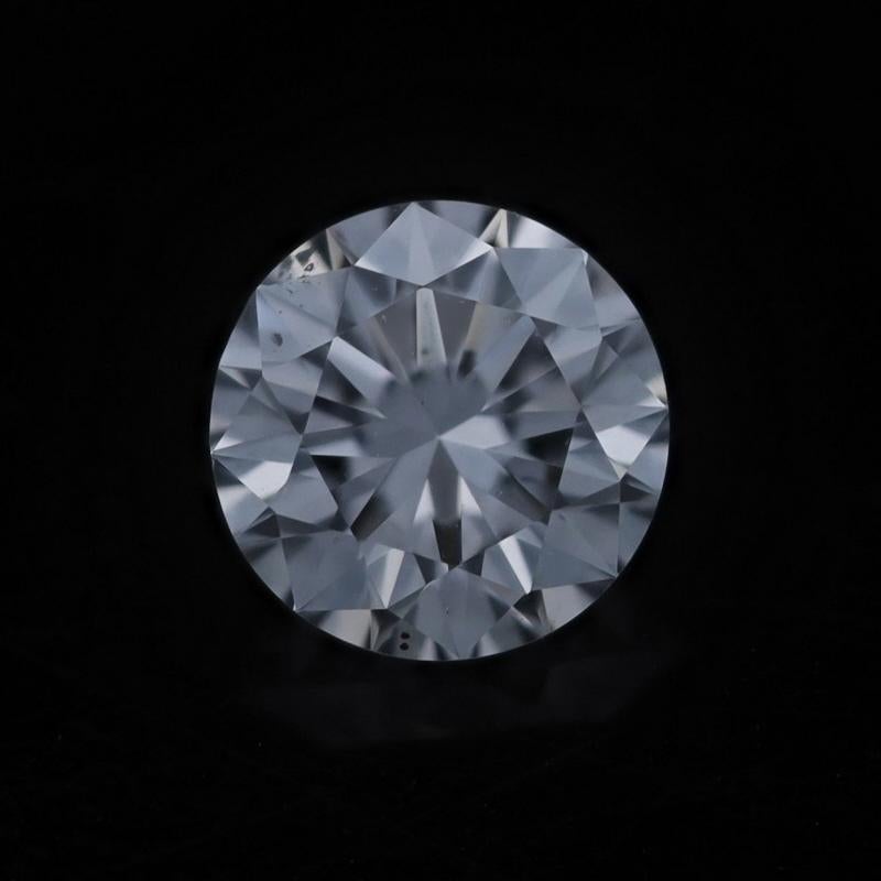 Carat: .60ct
Cut: Round Brilliant
Color: D
Clarity: SI1
Size (mm): 5.43 - 5.48 x 3.33

Certified by: GIA
Report Number: 5221657999

Condition: New without Tags

We have been dealing in fine new, vintage, antique, and estate jewelry for over 15 years
