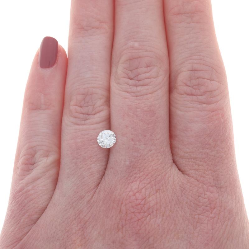 Taille ronde Diamant brut rond .71ct GIA G VS1 Solitaire en vente