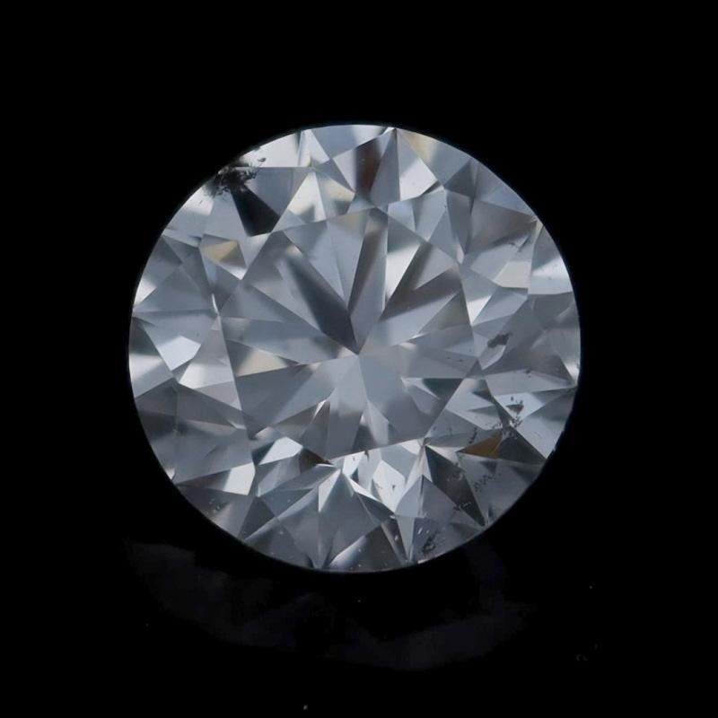 Diamant brut rond .71ct GIA G VS1 Solitaire Excellent état - En vente à Greensboro, NC