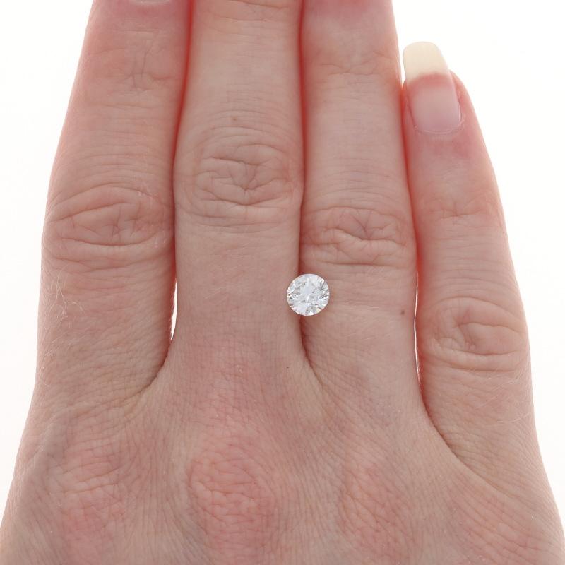 Taille ronde Diamant en vrac - Brilliante ronde .82ct GIA H SI1 Solitaire en vente