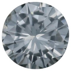 Diamant brut - Taille ronde brillante .37ct GIA J SI2 Solitaire