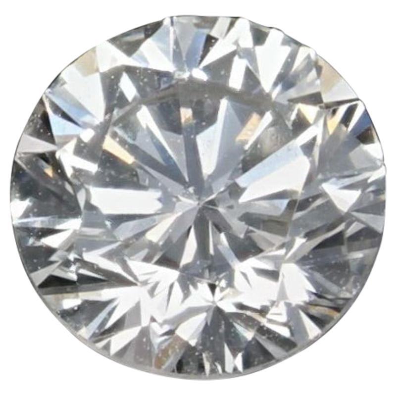 Loose Diamond, Round Brilliant Cut .50 Carat GIA Graded VS2 H Solitaire