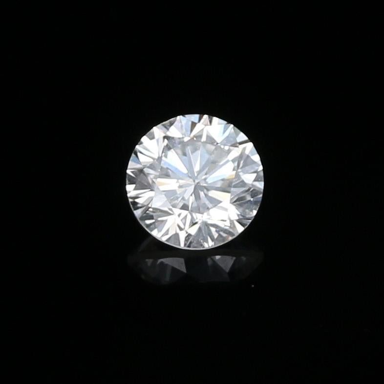 Round Cut Loose Diamond, Round Brilliant Cut .50 Carat GIA Graded VS2 H Solitaire