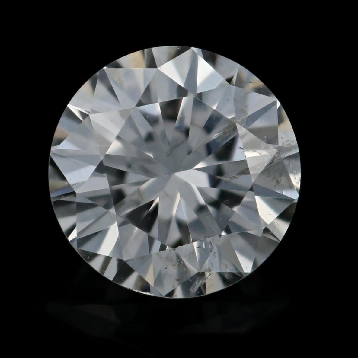 Weight: .51ct
Cut: Round Brilliant 
Color: F
Clarity: SI2 
Dimensions (mm): 5.16 - 5.20 x 3.15

GIA Report Number: 2181205486 

Condition: New  

Please check out the enlarged pictures.

Thank you for taking the time to read our description. If you