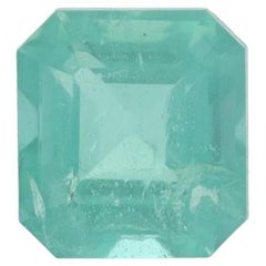 Emeraude en vrac - Emerald Cut 1.20ct Green Solitaire