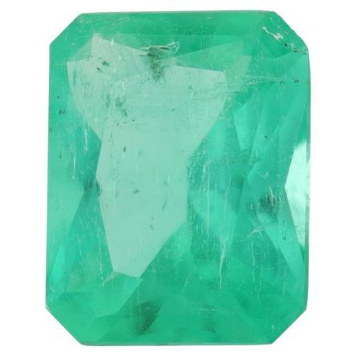 Loser Smaragd - Smaragdschliff 2,14ct GIA Kolumbien Solitär im Angebot