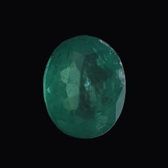 Loose Emerald - Oval Cut 3.30ct GIA Green Solitaire