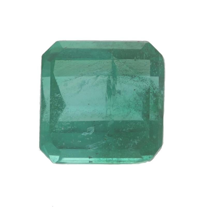 Treatment: Clarity Enhanced (F1)
Carat: 1.18ct
Cut: Square
Color: Green
Origin: Brazil

Certified by: GIA
Report Number: 2225929139

Condition: New without Tags

We have been dealing in fine new, vintage, antique, and estate jewelry for over 15