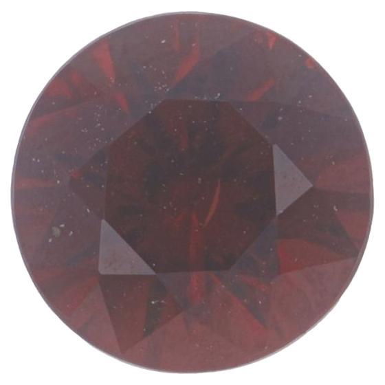 Loose Garnet - Round 1.37ct Red Solitaire