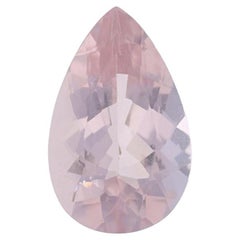 Loose Morganit - Birnenförmiger 5,35ct Hellrosa Solitär