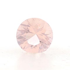 Loose Morganite - Round 1.52ct Light Pink Solitaire