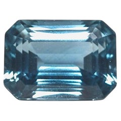 Loose Natural Aquamarine – 10.01 Carats (Emerald Cut, EGL Certified, Heated)