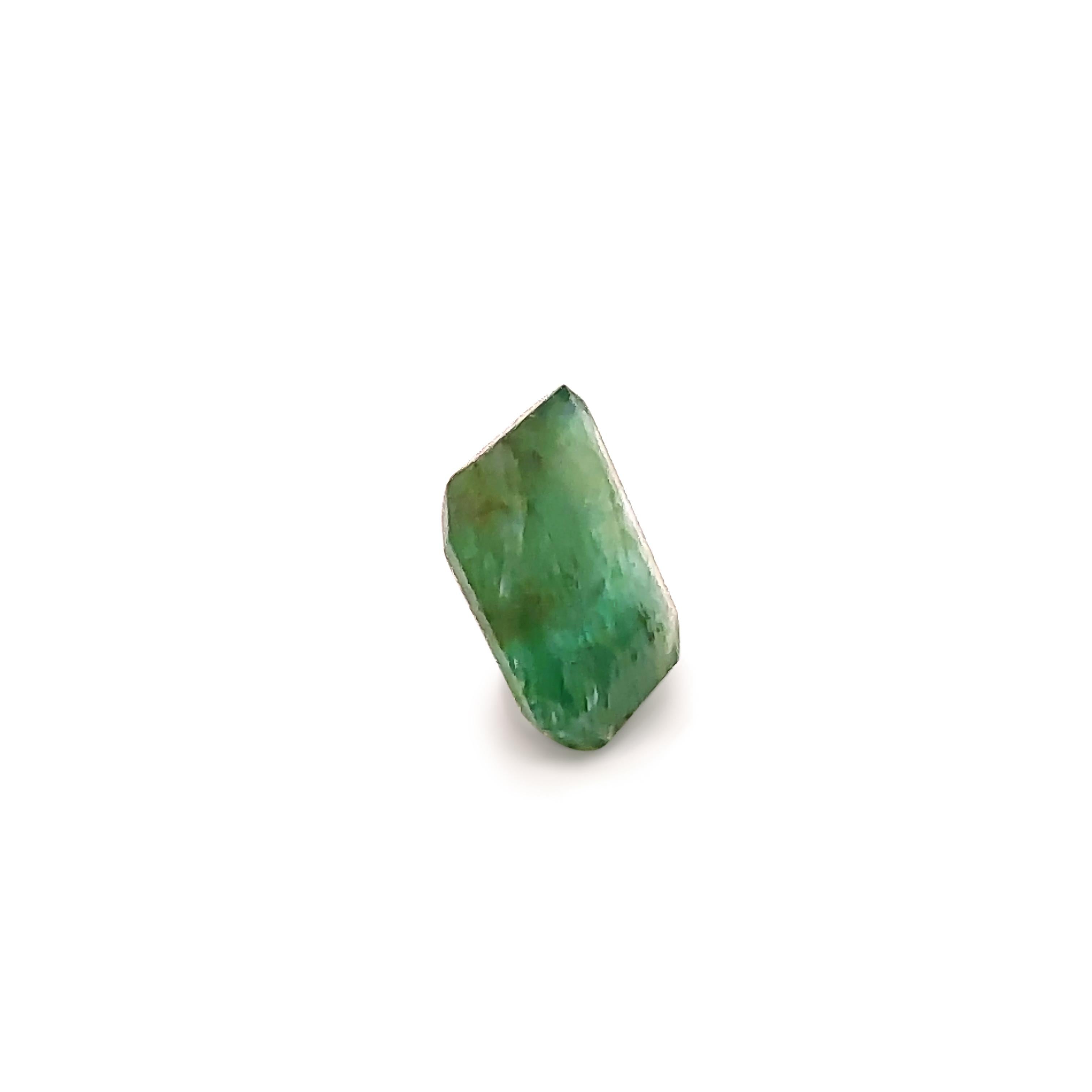 Loser natürlicher Smaragd 1,66ct für Damen oder Herren im Angebot