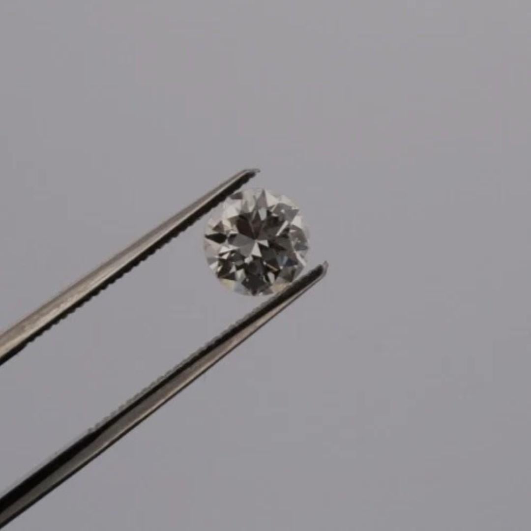 Loose Natural Round Old European Cut / Transitional 1.05 Carats VS, I Diamond For Sale 2
