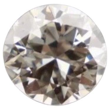Diamante suelto natural redondo de corte europeo antiguo / de transición de 1,05 quilates VS, I