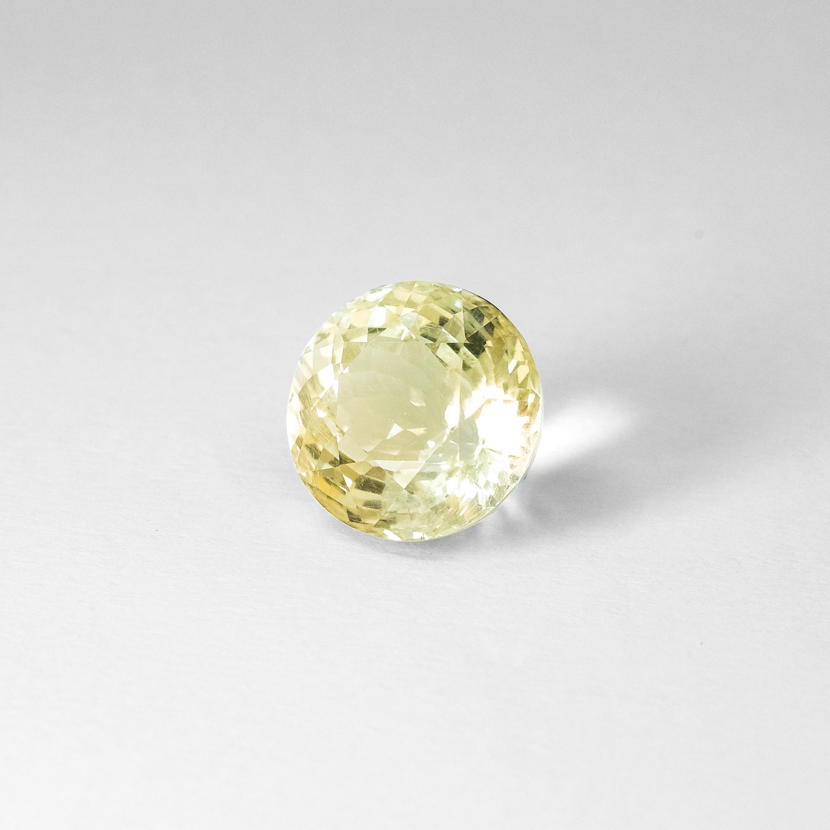 Citrine libre - 17,05 carats Excellent état - En vente à SYDNEY, AU