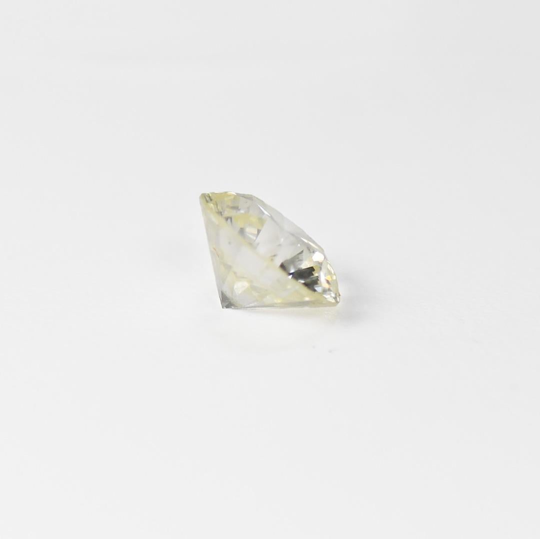 Loose Round Brilliant Cut Diamond 0.88 ct In Excellent Condition For Sale In Laguna Beach, CA