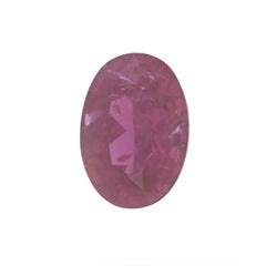 Loose Ruby - Oval .74ct Red Solitaire
